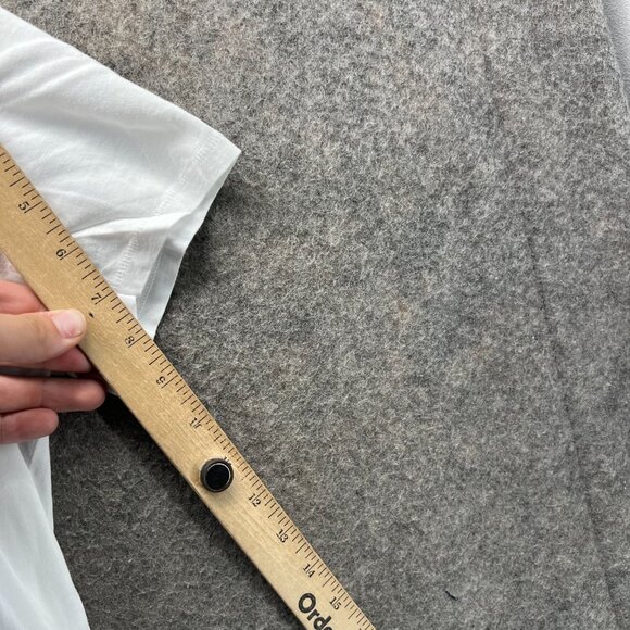 Just Cavalli Graphic Shirt Mens Medium White Black Tiger Print Designer Tee - Picture 3 of 11